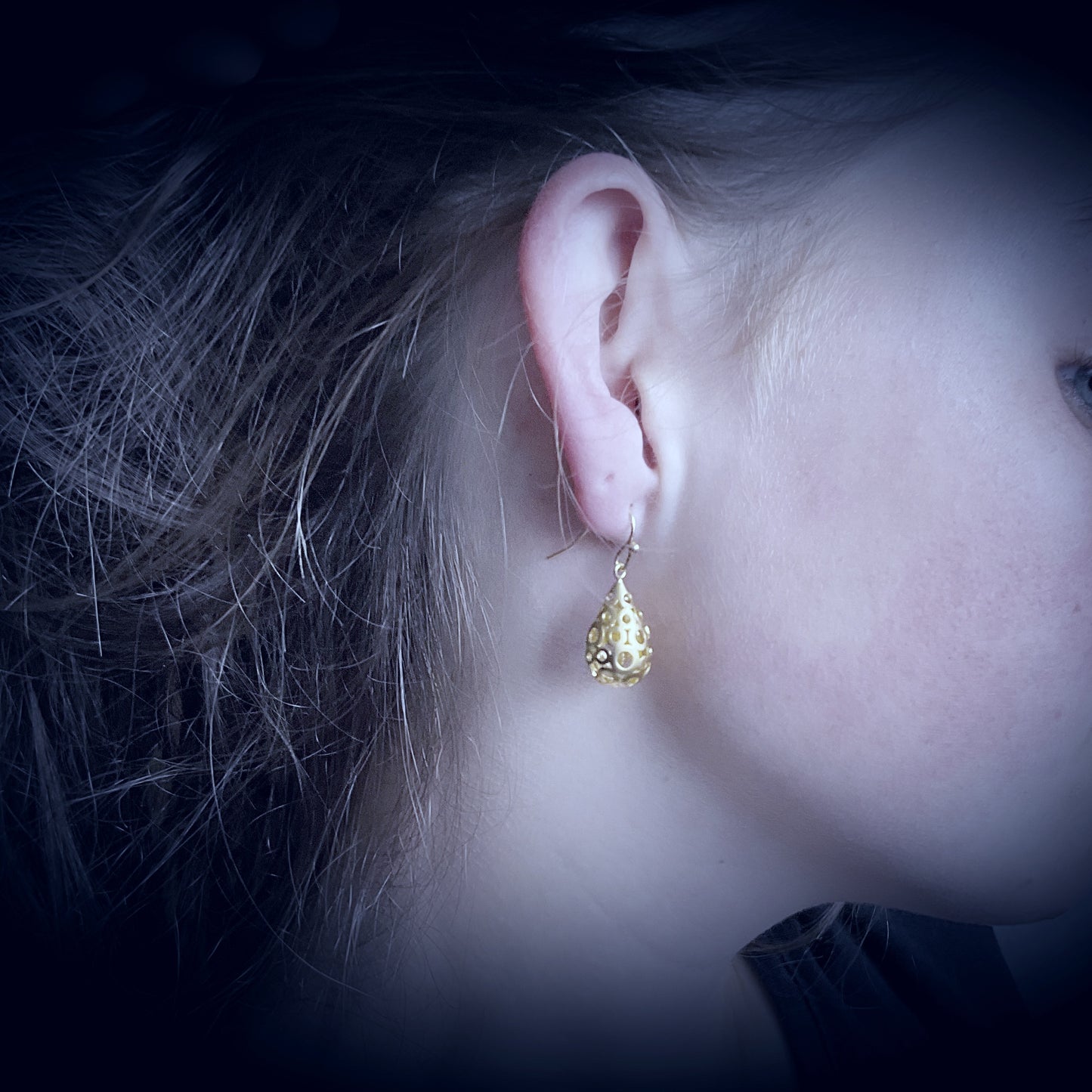 Bulb Drop Earring Set - Matte Silver - The Sister Label