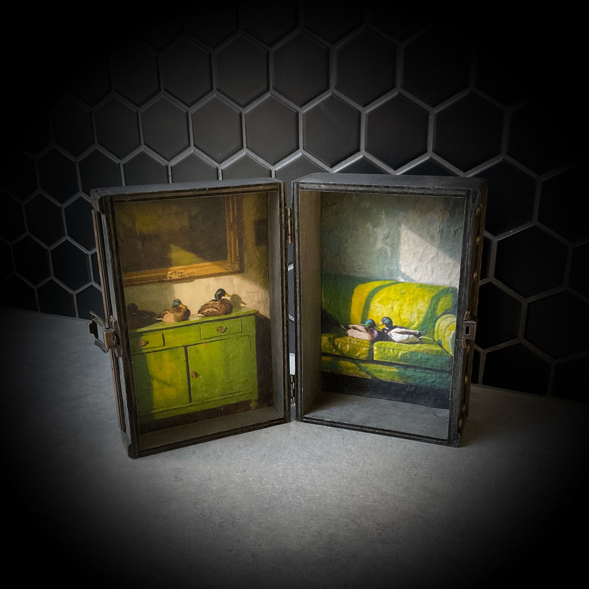 Lazy Ducks Shadow Jewellery Box