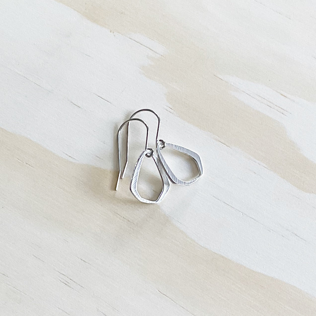 Keeping it Simple Earring Set - Platinum Silver