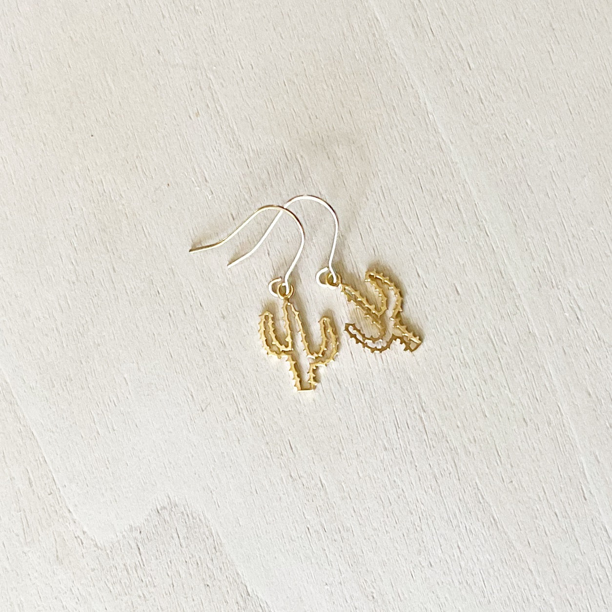 Cactus Earring Set - Gold