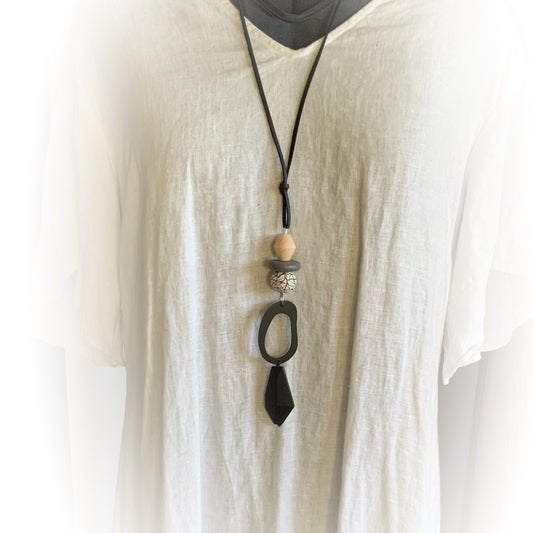 Neutrals Collection - Beaded Necklace V3