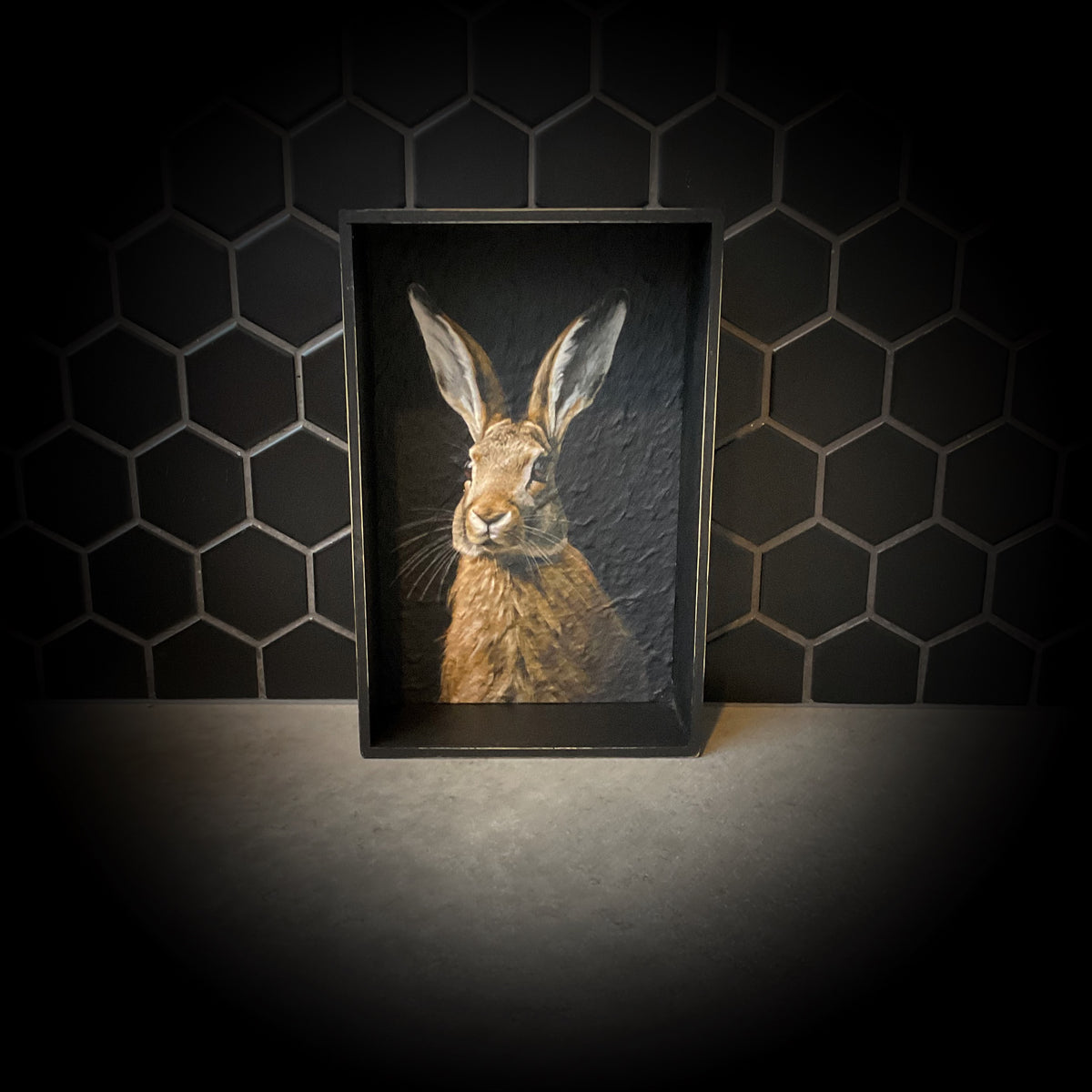 The Moody Hare Shadowbox