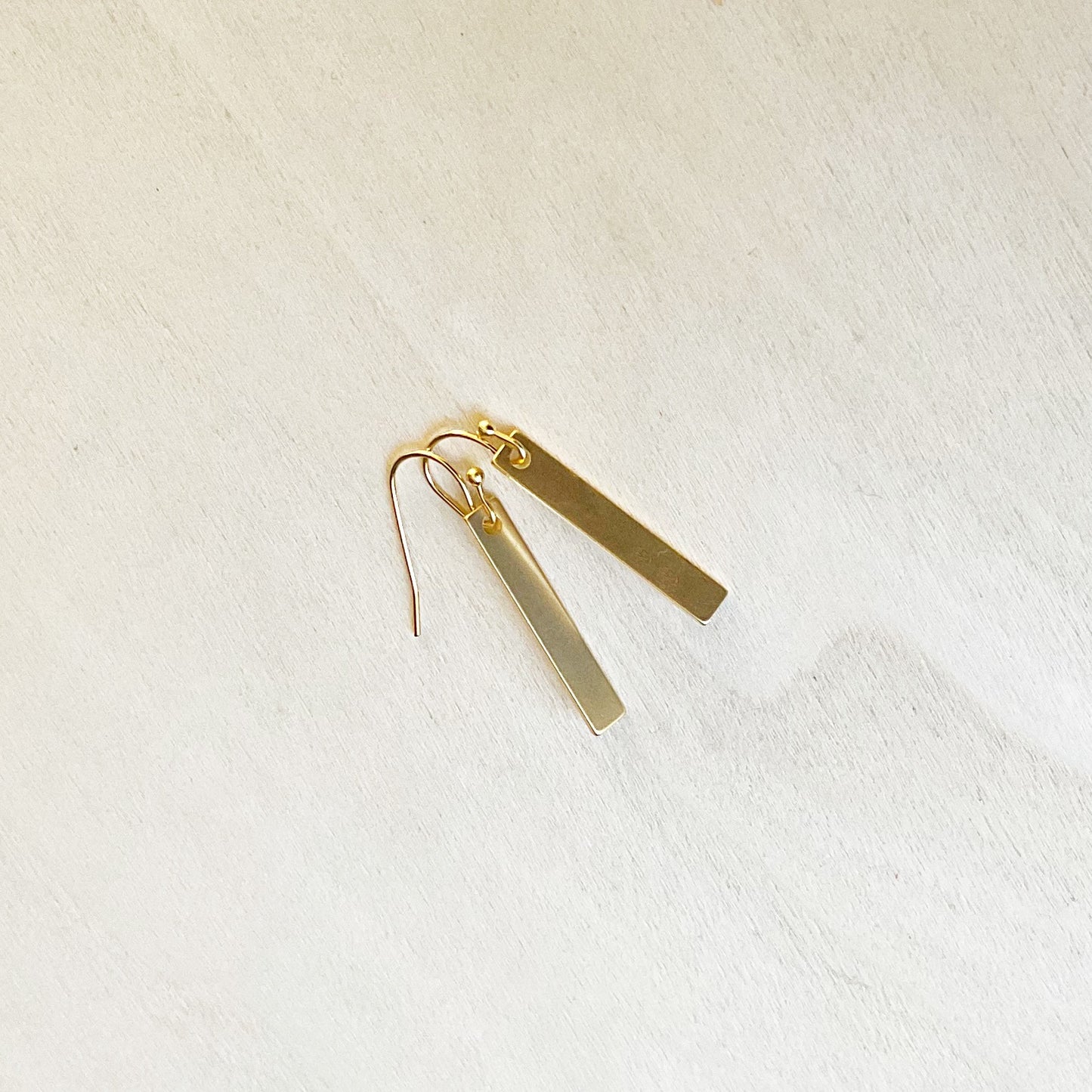 Simple Bar Earring Set - Gold V2