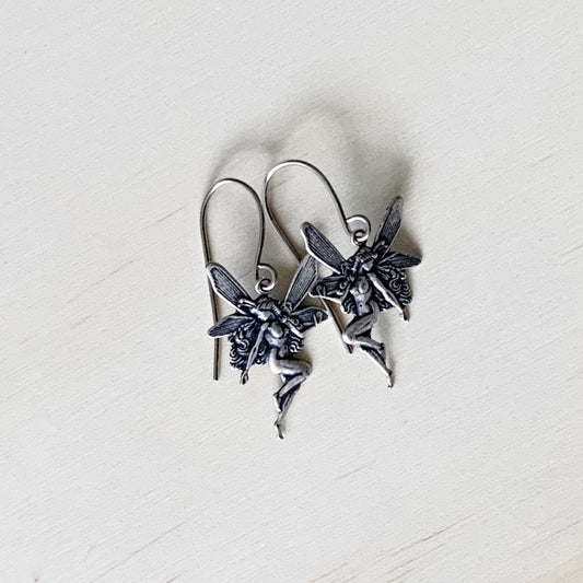 Vintage Fairies Earring Set