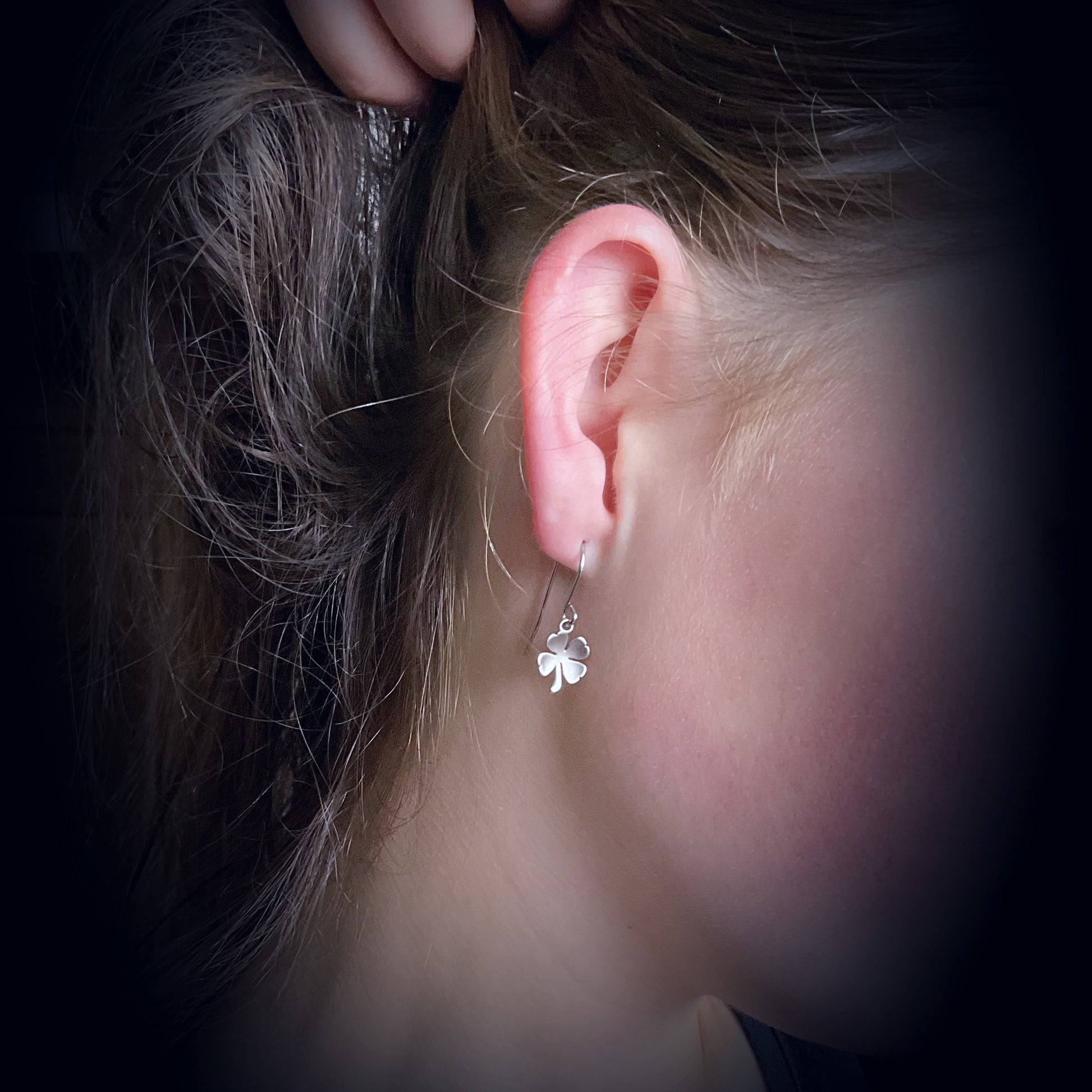 Clover Earring Set - Platinum Silver - The Sister Label